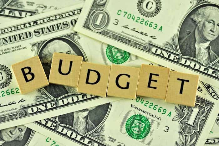 create budget and stick with it