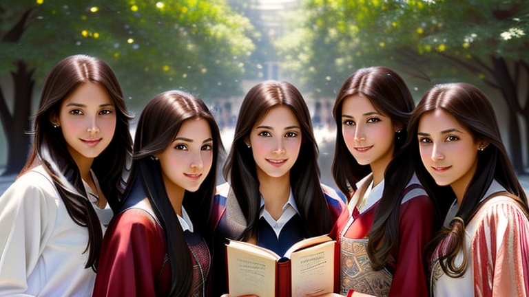 student girls in USA