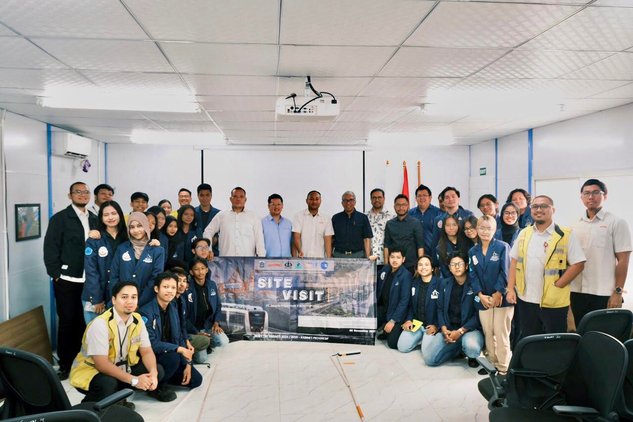 Visit Jakpro 2025: Trisakti University Students Gain Hands-on Experience in LRT Phase 1B Project and TIM Urban Art Center