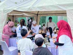 BRI Bekasi Branch Office Brings Banking Services and Financial Education to CFD, Public Crowds Booth with Enthusiasm