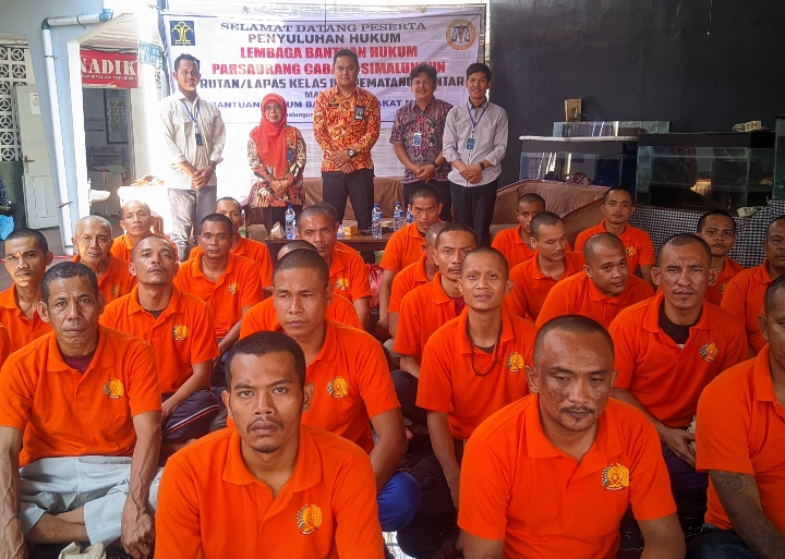 LBH Parsaoran Simalungun Holds Legal Awareness Program at Pematangsiantar Prison: Inmates Encouraged to Understand Their Rights