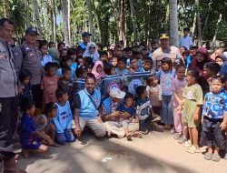 Post-Disaster Trauma Healing for Children in Nagari Maligi: Mining Entrepreneur Distributes 300 Goodie Bags