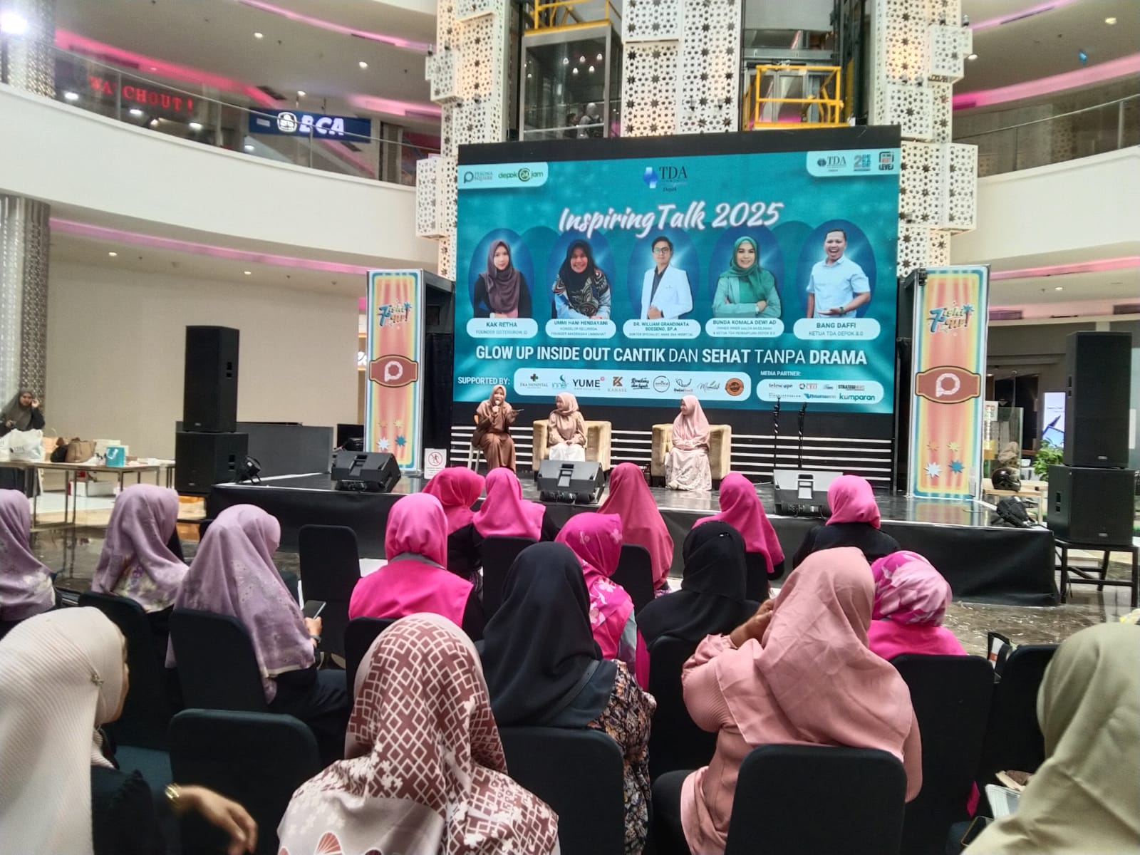 Inspiring Talk 2025: TDA Depok Encourages Women to Stay Beautiful, Healthy, and Empowered
