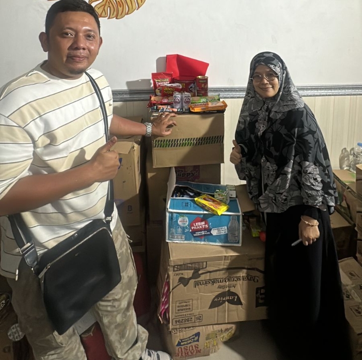 Putune Soedirman Volunteers Brave Floodwaters, Deliver Presidential Aid to Tapanuli Tengah