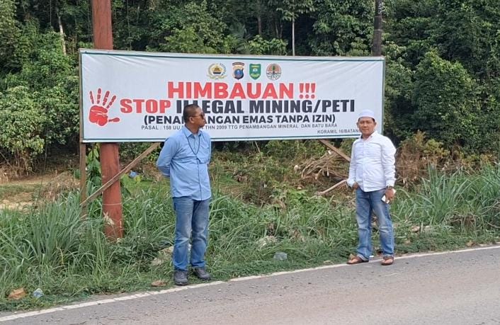 IKTN Promotes Revitalization of Artisanal Mines and Reforestation, Monitors Illegal Activities in Muara Soma-Batahan Watershed