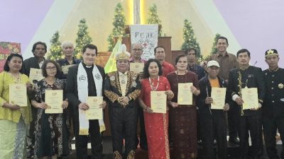 Gathering of Kutai Mulawarman Maharaja and Toraja Tondon Harmony Community in Sangatta