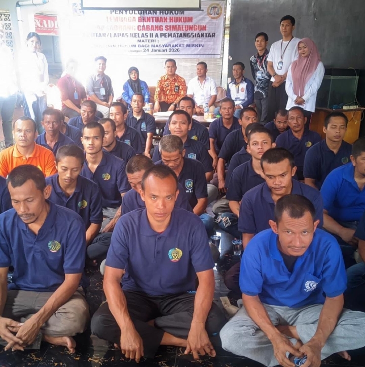 LBH Parsaoran Simalungun Branch Holds Legal Counseling at Pematangsiantar Class II A Correctional Facility