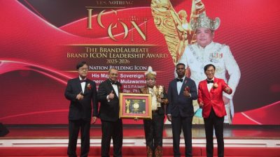 Maharaja of Kutai Mulawarman Conferred The BrandLaureate Nation Building Icon Award 2026