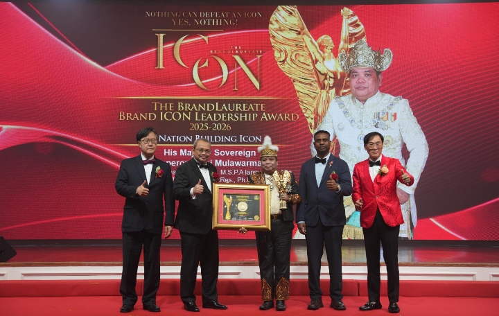 Maharaja of Kutai Mulawarman Conferred The BrandLaureate Nation Building Icon Award 2026