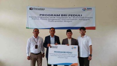 BRI KC Cibubur Presents New Sports Hall for Student Activities at Ar-Rohman Insan Kamil Foundation