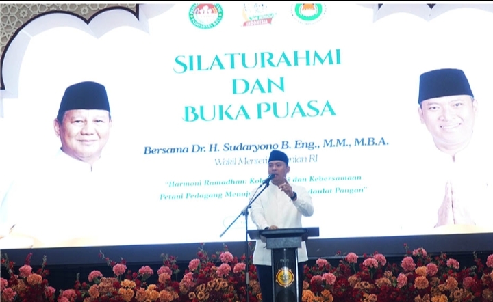 Ramadan at Ministry of Agriculture: Sudaryono Urges Farmers and Traders to Strengthen Solidarity and Combat Misinformation