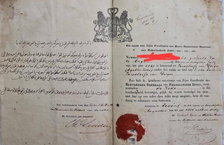 “DATUK BASUREK” – A SYMBOL OF DUTCH COLONIAL INTERVENTION IN INDIGENOUS STRUCTURES