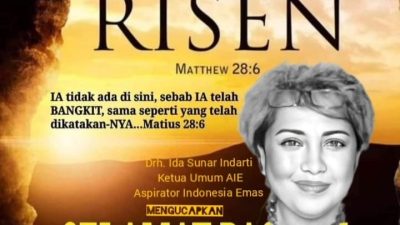 “He Is Risen”: A Message of Resurrection and Hope from the Chairwoman of AIE on Easter