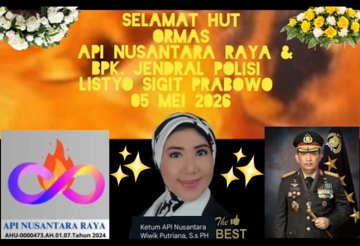 API Nusantara Raya Anniversary Coincides with National Police Day and Chairman’s Birthday, Symbolizing Strong National Synergy