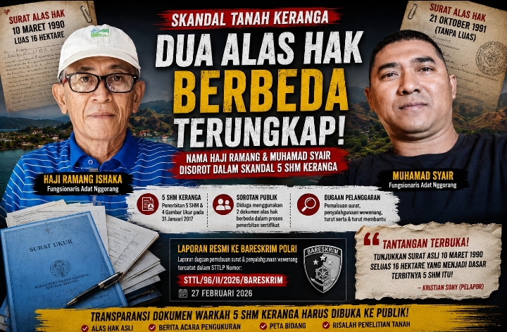 Two Different Title Deeds Exposed; Names of Haji Ramang and Muhamad Syair Spotlighted in 5 Keranga Land Certificate Scandal