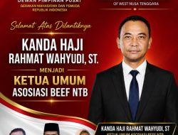 GMPRI National Chief Extends Congratulations and Appreciation to H. Rahmat Wahyudi as Chairman of BEEF Association NTB