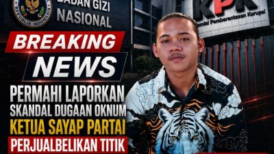 PERMAHI Reports Alleged Scandal – Party Wing Chief Accused of Selling Spots in Free Nutritious Kitchen Program in West Sulawesi; Scheme Includes Claimed Access to Lobby Central Authorities