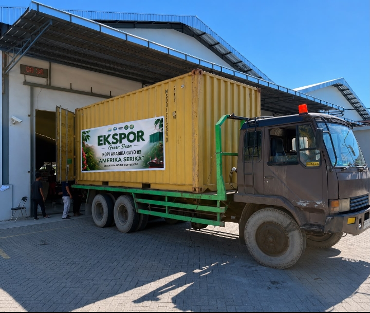 PEMA Conducts Second Export of Gayo Arabica Coffee to the United States