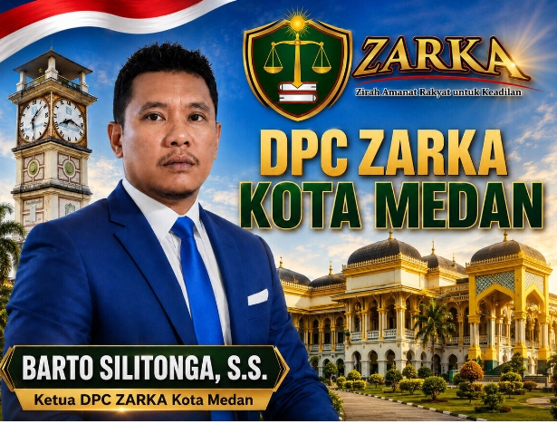 ZARKA Medan Branch Established as Fortress of Public Aspirations, Barto Silitonga Appointed Leader