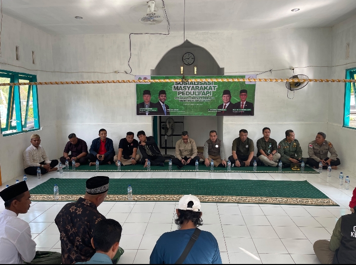Advocating for Regional Aspirations: T.A. Khalid Strengthens Fire Care Communities in Aceh Tamiang