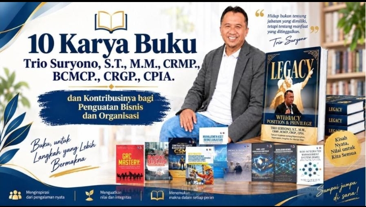 Trio Suryono Presents 10 Inspirational Books to Advance Corporate and Energy Sectors at PT PLN
