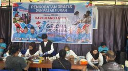 Jayapura City Gelora Party Holds Free Medical Services and Affordable Market to Mark Its 7th Anniversary